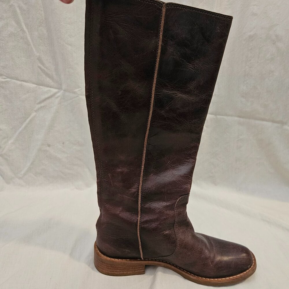 J. Jill Brown Leather Boots, Size 7.5M - Picture 6 of 9